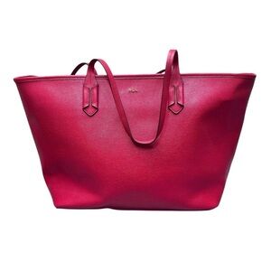 Ralph Lauren Red Leather purse